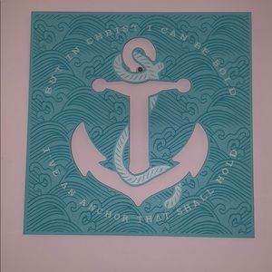 Anchor wall hanging